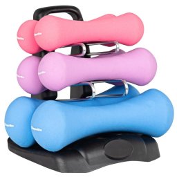 Set gantere neopren cu suport inSPORTline Prene