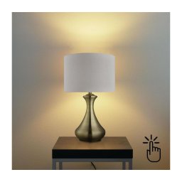 Searchlight EU2750AB - Lampă de masă TOUCH 1xE14/40W/230V