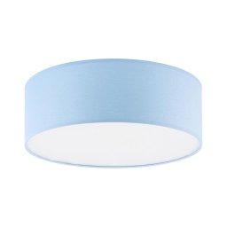 Plafonieră pentru copii RONDO KIDS 4xE27/15W/230V albastră