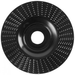 Disc circular slefuit, modelat, rindeluire, fin, otel carburat, pentru lemn, plastic, ipsos, 125x22.2 mm, Strend Pro