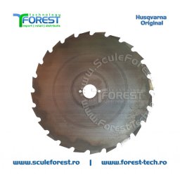 Disc (cutit) motocoasa Husqvarna Maxi, arbusti 225mm 24dinti SculeForest