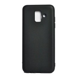 Husa HUSA SMARTPHONE Spacer pentru Samsung A6 DUOS 2018, grosime 1 mm, material flexibil TPU, ColorFull Matt Ultra negru "SPT-MUT-SA.A6D2018