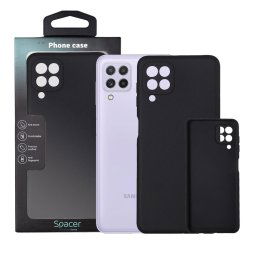Husa HUSA SMARTPHONE Spacer pentru Samsung Galaxy A22 4G, grosime 1.5mm, material flexibil TPU, negru "SPPC-SM-GX-A224G-TPU
