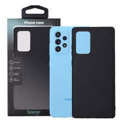 Husa HUSA SMARTPHONE Spacer pentru Samsung Galaxy A72, grosime 1.5mm, material flexibil TPU, negru "SPPC-SM-GX-A72-TPU