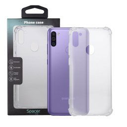 Husa HUSA SMARTPHONE Spacer pentru Samsung Galaxy M11, grosime 1.5mm, protectie suplimentara antisoc la colturi, material flexibil TPU, transparenta "SPPC-SM-GX-M11-CLR