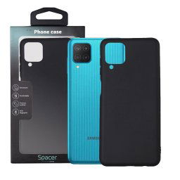 Husa HUSA SMARTPHONE Spacer pentru Samsung Galaxy M12, grosime 1.5mm, material flexibil TPU, negru "SPPC-SM-GX-M12-TPU