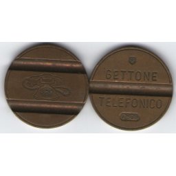 Italia 1978 - jeton telefonic, folosita