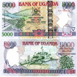 Uganda 2008 - 5000 shillings, necirculata
