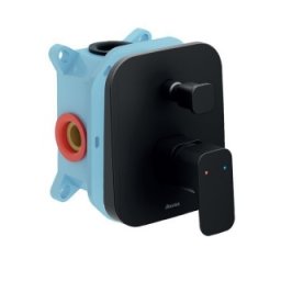 Baterie cada Ravak 10° montaj incastrat ,negru mat
