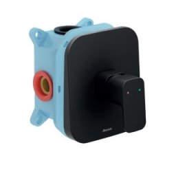 Baterie dus Ravak 10° montaj incastrat ,negru mat