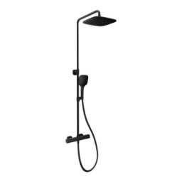 Coloana de dus cu termostat Ravak 10°,negru mat