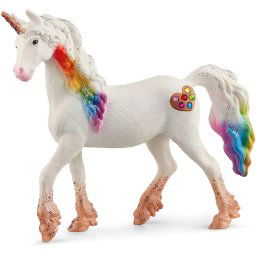 Schleich Bayala rainbow unicorn mare, toy figure