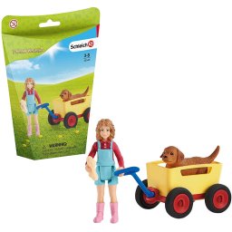Schleich handcart excursion, play figure