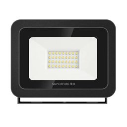 Proiector LED Superfire 30W, 2400 lm, 32 Leduri, lumina alb-rece 6000K