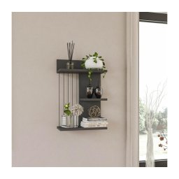 Etajeră de perete KINIK 60x40 cm antracit