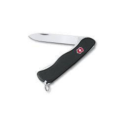 Victorinox - Briceag de buzunar multifuncțional, 11,1 cm, 4 funcții, negru
