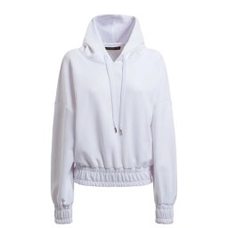 GUESS Hoodie Guess Minha Hoodie Sweatshirt W2YQ05KB932 g011 pure white