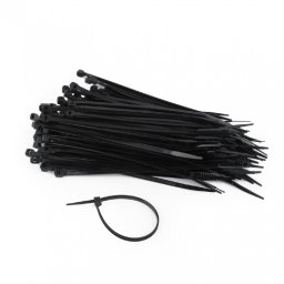 Set 100 buc bride 150x3.6mm Negru, Gembird NYTFR-150x3.6