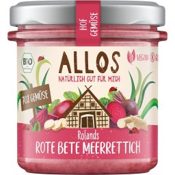 Crema tartinabila de sfecla rosie si hrean, fara gluten bio 135g