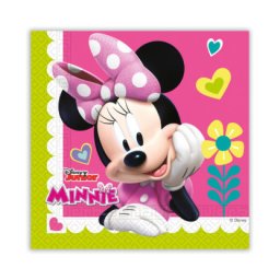 Set 20 servetele Minnie, multicolor, 33x33 cm