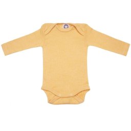 Body Cosilana lână merinos, mătase si bumbac - Yellow Melange