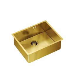 Chiuveta bucatarie o cuva Antony Quadron inox PVD montaj sub blat