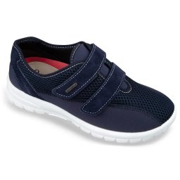 Adidasi confort, stretch, dama, OrtoMed 4009-T99 bleumarin