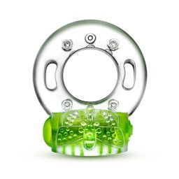 Blush Play with Me Arouser Vibrating C-Ring Green