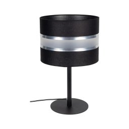Lampă de masă CORAL 1xE27/60W/230V neagră