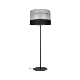 Lampadar CORAL 1xE27/60W/230V neagră/gri