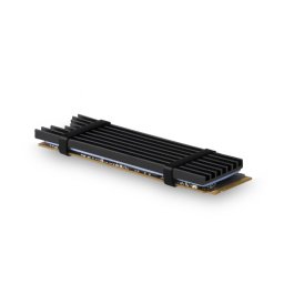 Radiator pasiv aluminiu pentru SSD M.2 - 2280 inaltime 3mm, AXAGON CLR-M2L3