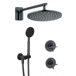 TEMISTO Set de dus complet finisaj negru NAC_N9QT obisan.ro