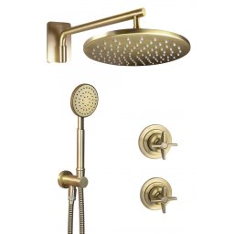 TEMISTO Set de dus incastrat finisaj bronz - antichizat NAC_M9QT obisan.ro
