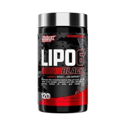 Nutrex Lipo 6 Black 120 caps. fără aromă