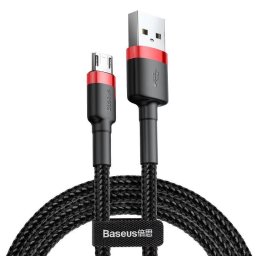 Cafule Micro USB cable 2.4A 1m Red+ Black