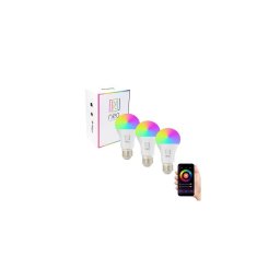 SET 3x bec LED RGB+CCT dimabil E27/11W/230V Wi-Fi Tuya Immax NEO 07733C
