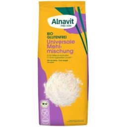 Mix de fainuri fara gluten pentru uz universal, bio, 750g Alnavit