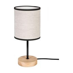 Spot-Light 87791974 - Lampă de masă BOHO 1xE27/25W/230V stejar