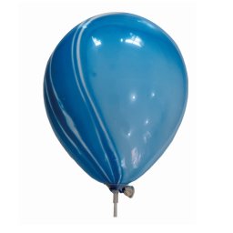 Set 5 baloane latex albastru degrade 35 cm