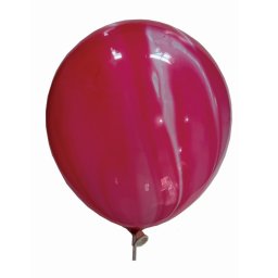 Set 5 baloane latex rosu degrade 35 cm