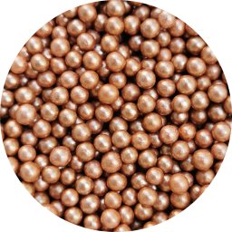 Perle Zahar Bronz Sidefate O 4 mm, 1.2 Kg