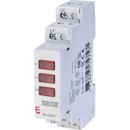 Lampa semnalizare pentru trifazat, SON H-3R, eti
