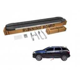 Praguri laterale tip treapta compatibile Nissan Qashqai +2 2007-2017 ® ALM