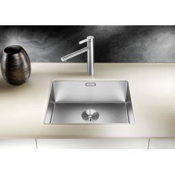Chiuveta bucatarie o cuva Blanco Claron Durinox 500 U montaj sub blat
