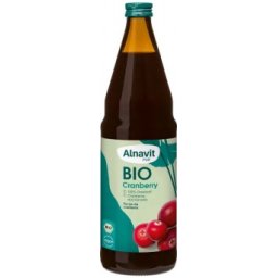 Suc de merisoare bio 750ml Alnavit