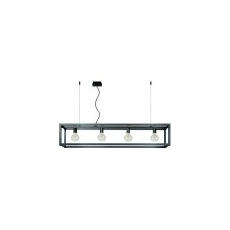 Lucide 31472/04/15 - Lampa suspendata ORIS 4xE27/60W/230V
