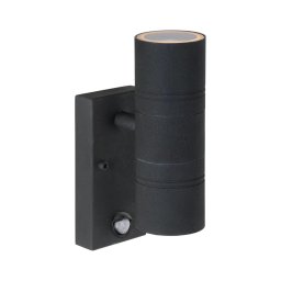 Lucide 14866/10/30 - LED Lampă exterior cu senzor ARNE-LED 2xGU10/5W/230V