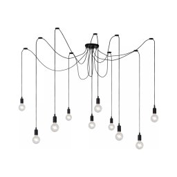 Lucide 08408/10/30 - Lampă suspendată FIX MULTIPLE 10xE27/60W/230V