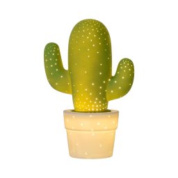 Lucide 13513/01/33 - Lampa de masa CACTUS 1xE14/40W/230V verde