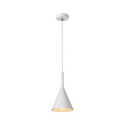 Lucide 35406/16/31 - Lampa suspendata GIPSY 1xE27/40W/230V alb